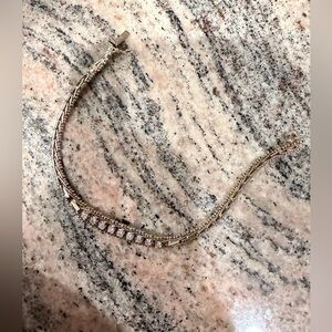 Elegant Diamonds and Gold  Bracelet